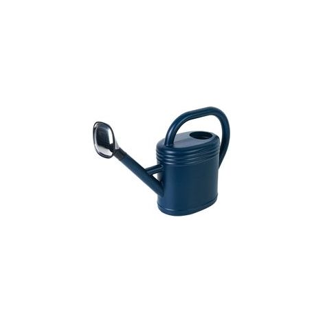 Gießkanne aus Kunststoff mit langem Ausguss und abnehmbarer Brause, 3 Liter Fassungsvermögen, geeignet für Zimmerpflanzen und Gartenblumen (Blau) - Crezuo