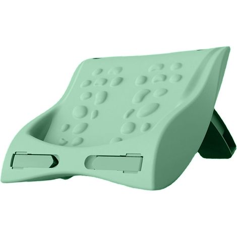 Planche d'étirement pliable en PE ABS TBR pour massage et relaxation musculaire, idéale pour les pieds (verte). (1/5)