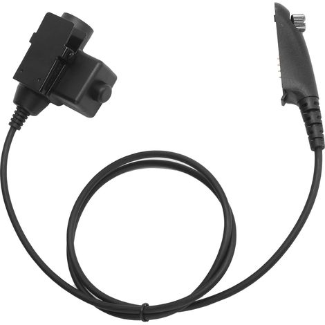 Adaptateur U94 PTT pour Motorola GP140 GP320 GP328 GP338 GP340 talkie-walkie, casque audio (1/5)