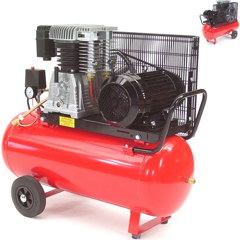 Druckluftkompressor 5,5PS 750/11/90 K28 Werkstattkompressor Kolbenkompressor 4kW (1/5)