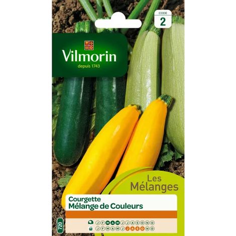 Semillas de calabacín Vilmorin composición 40 30 30