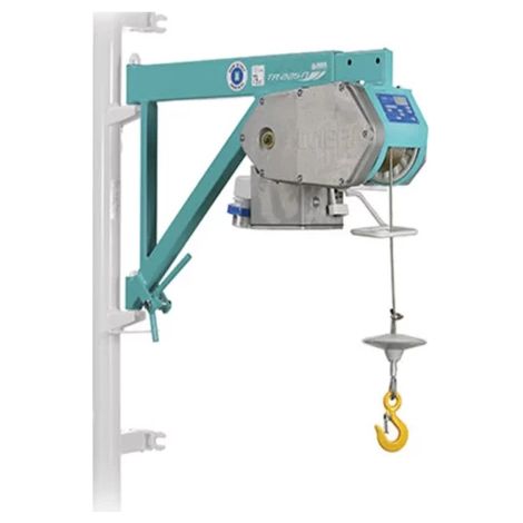 Imer – Élévateur 200 kg monophasé 230V – Vitesse de levage 19 m/min – Hauteur de travail 30 m – Câble acier 31 m (1/3)