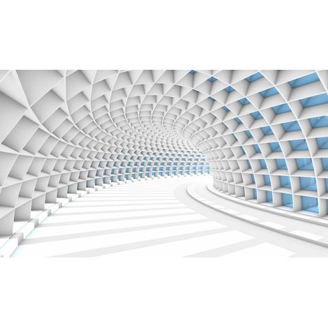 Magnetische Matte für Heizkörperabdeckung, dekorativer 3D-Tunnel, 60 x 100 cm (1/3)