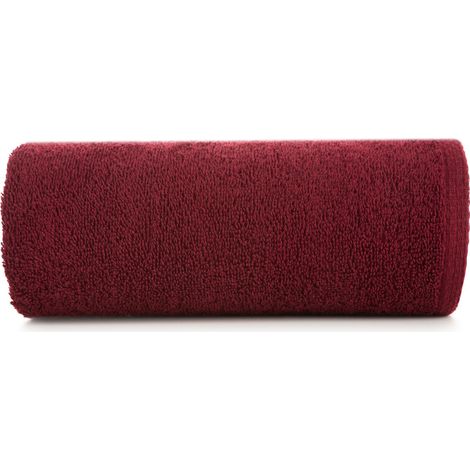 ASCIUGAMANO DA BAGNO EUROFIRANY CLASSICO IN COTONE SMOOTH1 50X90CM BORDEAUX (1/4)