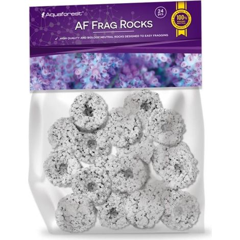 Aquaforest AF Frag Rocks 24pz - Basette per Talee vari colori - Colore: Bianco