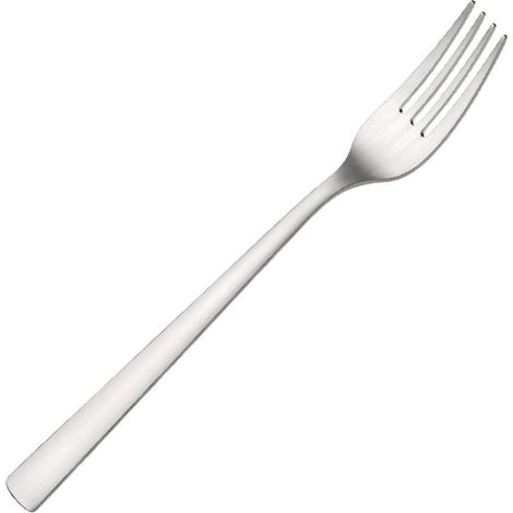 Fourchette de table Corvo 21 cm, en acier inoxydable mat, résistante aux rayures, va au lave-vaisselle (1/5)