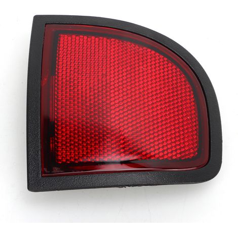 Pare-chocs arrière réflecteur rouge panneau latéral feu arrière remplacement Mitsubishi L200 Triton ML MN 2005-2015 côté gauche 8355A015 (1/5)