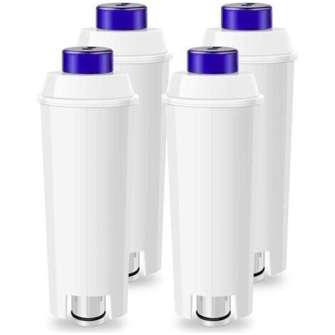Cartouche Filtrante DLSC002, Filtre a Eau Machine a Café (Lot de 4)