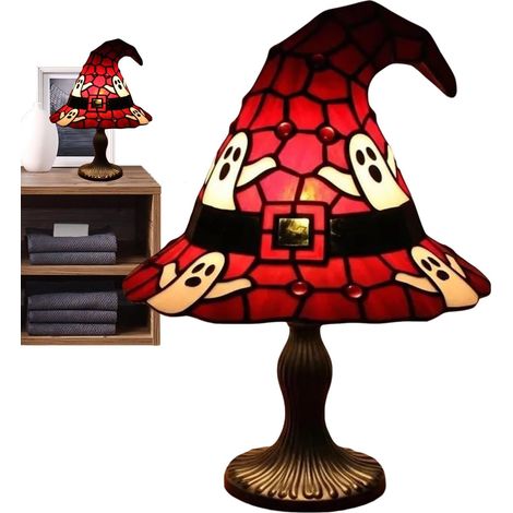 Lampe à poser chapeau de sorcière Table Décorative et Créative (1/5)