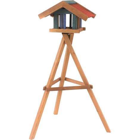 Vogelhaus JAN mit Ständer Kiefer FSC® 100 % (1/4)
