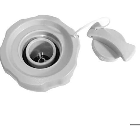HOXILEELEOBouchon de valve pour spa gonflable - Lay-Z-Spa - Installation facile et rapide - Compatible Lay-Z-Spa - Modèle P05767 (1/5)