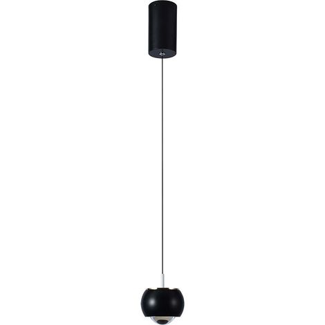 Plafonnier LED suspendu V-TAC 9 W, couleur noire, 10 x 10 x 100 cm, 3 000 K - 10078 (1/5)