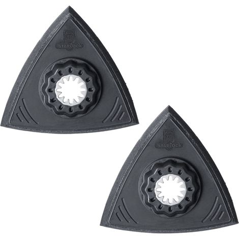 FEIN Schleifplatten SL 3-Eck super-soft (2 Stück) Starlock - 63806141220 (1/7)