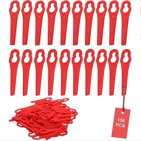 Ersatzklingen - Rot - 150 Klingen - ABS - Präzisionsschnitt - Maximale Sicherheit