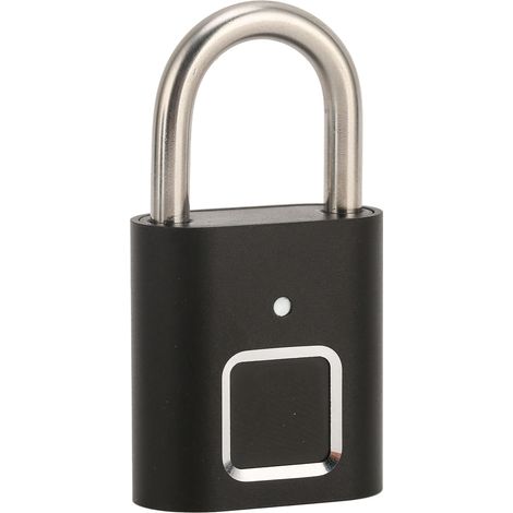 Intelligentes, schlüsselloses Fingerabdruckschloss, wasserdicht und biometrisch, diebstahlsicher, per USB aufladbar, für Rucksäcke und Koffer (1/5)