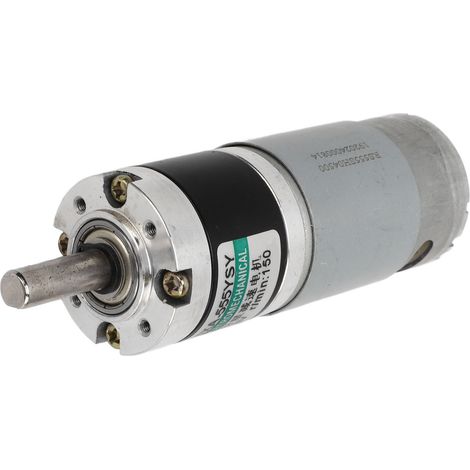 Mikro-Getriebemotor, Gleichstrom-Drehzahlregelung, reiner Kupfer-Getriebemotor, niedrige Drehzahl, für Kfz, 24 V, 150 U/min (1/5)