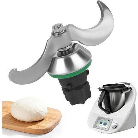 Teigmesser mit Bürste für Thermomix TM6/TM5, zum Kneten von Teig (1/5)