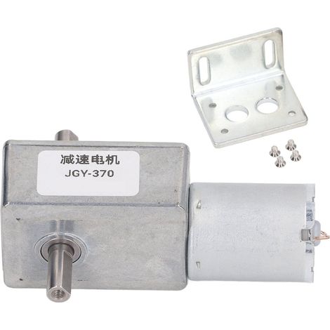 Moteur à vis DC, 12mm, 25kg.cm, Auto-verrouillage, réversible, 12V, 66RPM, polyvalent et pratique, pour un usage quotidien (1/5)