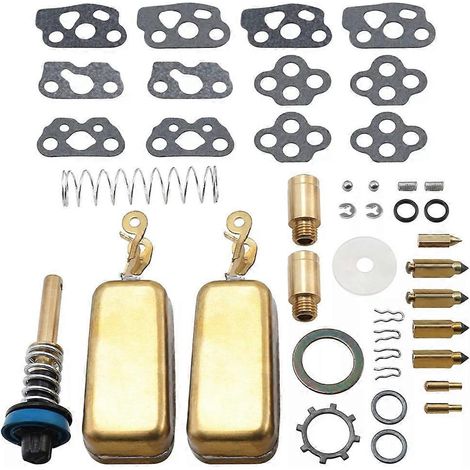 Vergaser-Reparatursatz kompatibel mit Edelbrock Modellen 1400, 1404, 1405, 1406, 1407, 1409, 1411 und 1477 für Automobil- und Schiffsanwendungen (AFB-Kurbelgehäuse). (1/5)