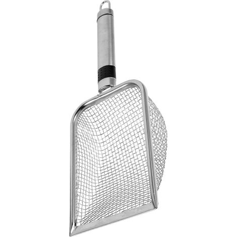 Spatule à frire ludique en acier inoxydable, jouet de plage, spatule pour filtre à sable