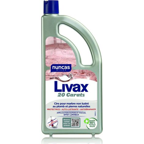 Livax 20 Quilates Cera para Mármol No Brillante 1l - Nuncas