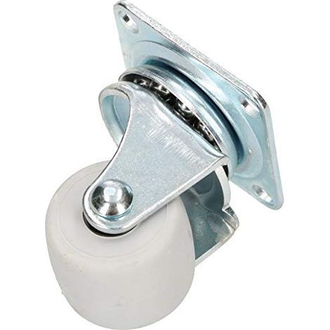 KOTARBAU Roulettes pour meubles Ø 30 mm - Pour tous les sols - Roulettes pivotantes en caoutchouc - Roulettes de transport robustes (1/5)