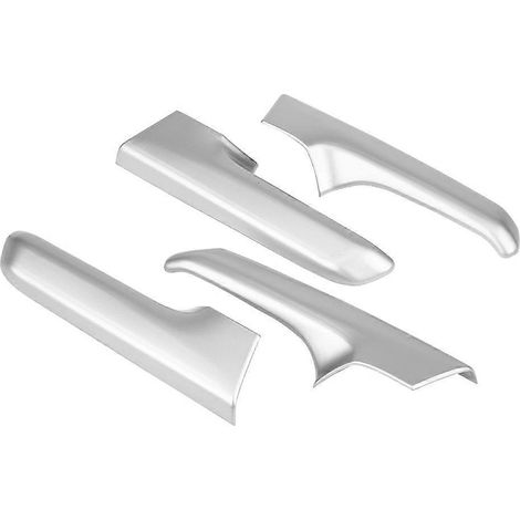 4 Pièces Garniture de Porte Intérieure pour Toyota Land Cruiser Prado J150 2010-2018, Couvre-Poignée Décorative, Habillage de Portière, Accessoire Auto Design Noir (1/4)