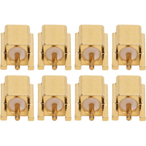 10 Connecteurs RF Coaxiaux MMCX Femelle à 3 Broches, Lot de Pièces de Rechange Antenne, Câble Impédance 50 Ohms OFC (1/5)