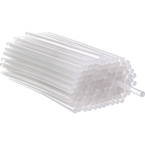 Barras de pegamento craft 7mm x 20cm 1 kg secado rápido claro