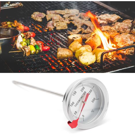 TTE35125 Edelstahl-Kochthermometer, lebensmittelecht, Einstichthermometer, 15 cm (1/5)