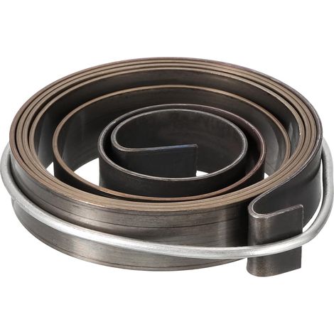 1 - Ressort De Presse À Colonne - Ressort De Rappel En Acier - Finition Noircissement Chimique - Pour Perceuse Et Aspirateur - Noir - 45x10x0,8mm (1/5)