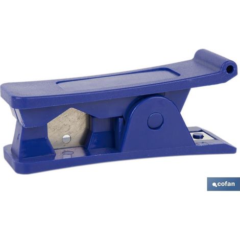 COFAN cortatubo de plastico , Cortatubos de Plástico diseñado para cortar tubos de plástico, como tuberías de poliamida, de manera rápida y precisa. Capacidad de corte de 16 mm. (1/4)