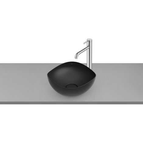 ROCA A327A15080 OHTAKE Lavabo de Sobre Encimera Fineceramic Color Negro - ref: A327A15080