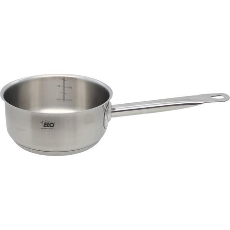 Casserole de cuisine 20 cm, casserole inox induction, casserole 20 cm, petite casserole, casserole tous feux, Acier inoxydable, 20 x 9 cm, Gris (1/5)