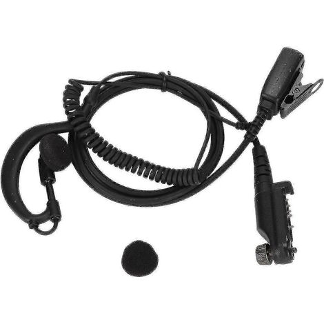 Oreillette professionnelle avec microphone pour talkie-walkie Hytera PD600, PD682 et X1e - Accessoires de communication de sécurité - Autoroute (1/5)