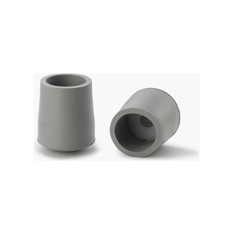 INOFIX contera andador goma 25 mm gris , Contera de goma para andador 1849 7GColor grisCon arandela de refuerzoDiámetro 25mmUnidad a granel. (1/2)