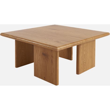 Tavolino quadrato effetto legno