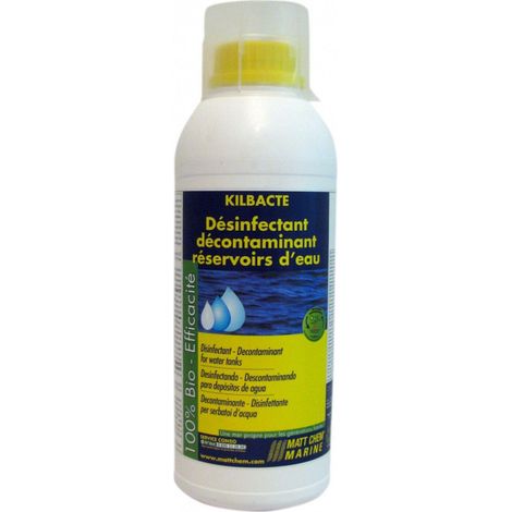 Désinfectant décontaminant réservoirs d'eau Kilbacte 1L - MATT CHEM - 1 l (1/2)