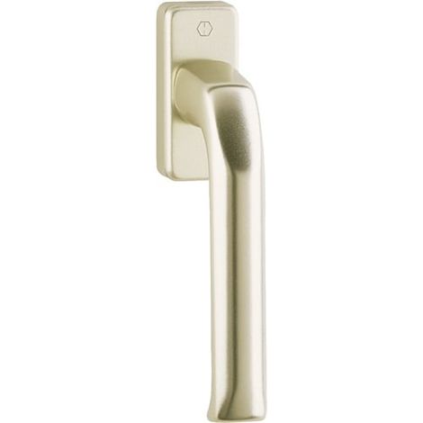 Fenstergriff London 013/U34 Alu.F2/neusilberfarbig 32mm Stand.