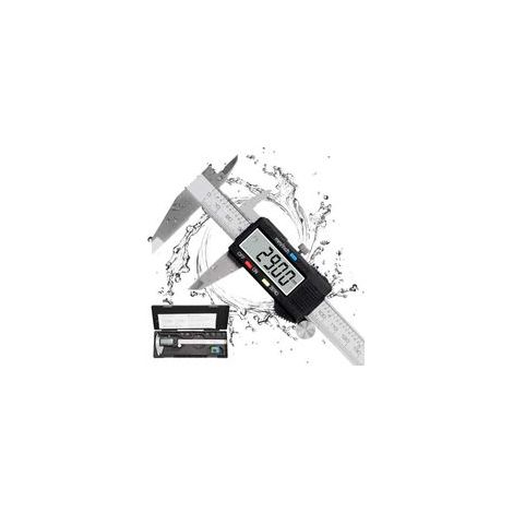 Pied à coulisse numérique 150mm – Acier inoxydable étanche – Précision 0,01mm – Grand écran LCD – Mesure intérieure et extérieure (1/5)