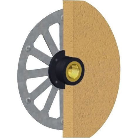 Applique robinet de jardin sous enduit APLIC'ENDUIT multicouche Ø16x2 - Noir - ANQUIER
