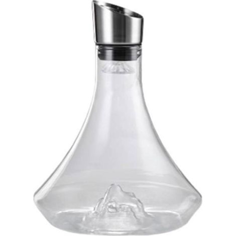 Carafe à vin rouge Aérateur Carafe à vin en verre de cristal Pichet à vin rouge Champagne Distributeur de whisky Bar Cuisine (1/4)