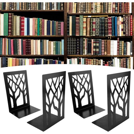 Bibliothèque de bureau minimaliste et créative en métal pour étudiants (1/5)