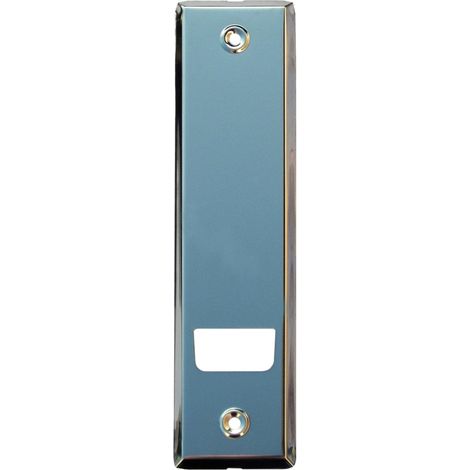 PLACCA PER AVVOLGITORI INOX  interasse mm. 128 - 25 pezzi