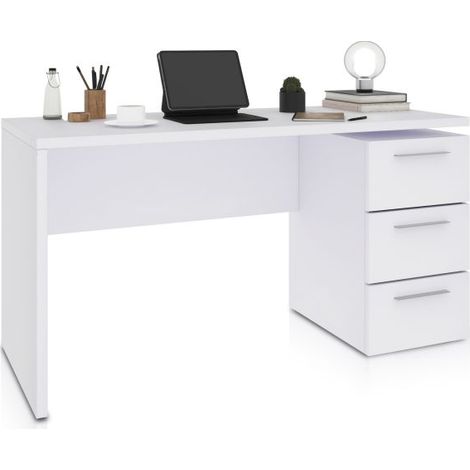 Mesa de escritorio Sasha Blanco Artik (Blanco Mate) (ancho) x 74cm (alto) (1/5)