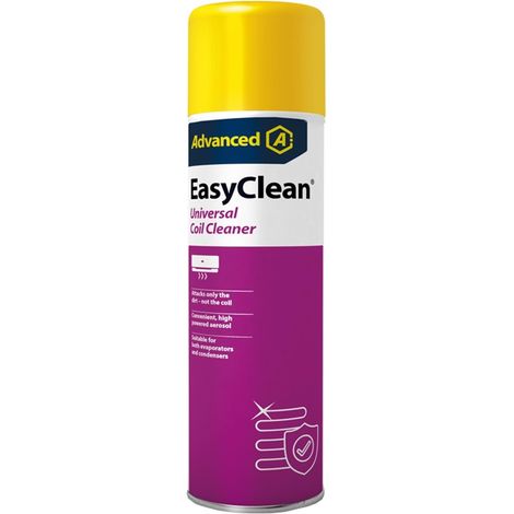 Aspen Pumps – Nettoyant universel EASYCLEAN – Aérosol 600 ml – Pour évaporateurs et condenseurs – Formule sûre et puissante