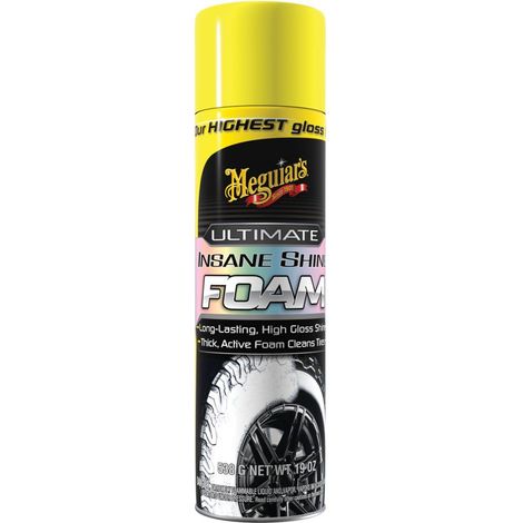 Meguiar’s G210419EU Ultimate Insane Shine, Schiuma per Lucidatura Pneumatici