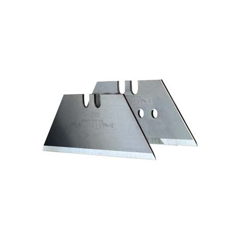 LAME RICAMBIO A TRAPEZIO GRANDI PER COLTELLI E RASCHIETTI lama con fori  conf.10 astucci pz.10 ( 611916)    STANLEY