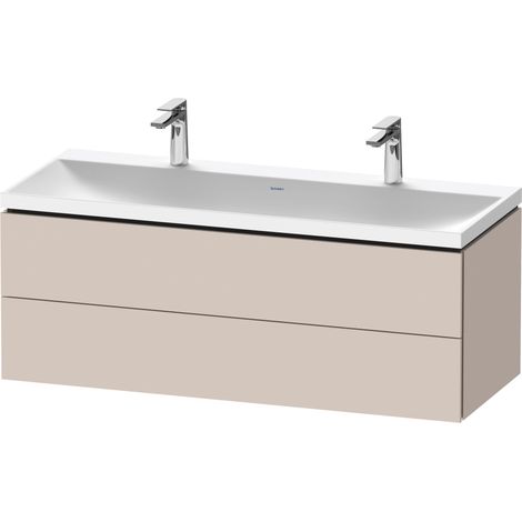 Duravit L-Cube c-shaped Set wandhängend, 2 Schubkästen, 2
