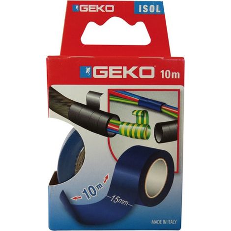 Isolierband 15mmx10m Blau - Geko